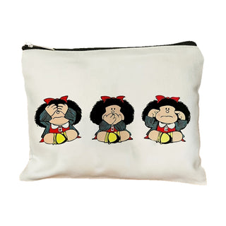 Pochette Mafada in poliestere - 22×15 cm