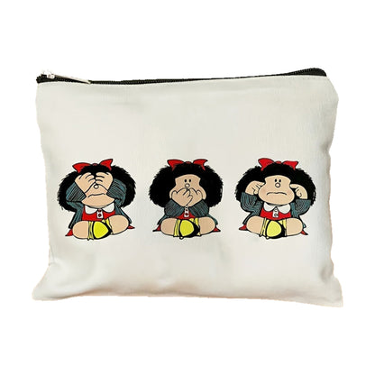 Pochette Mafada in poliestere - 22×15 cm