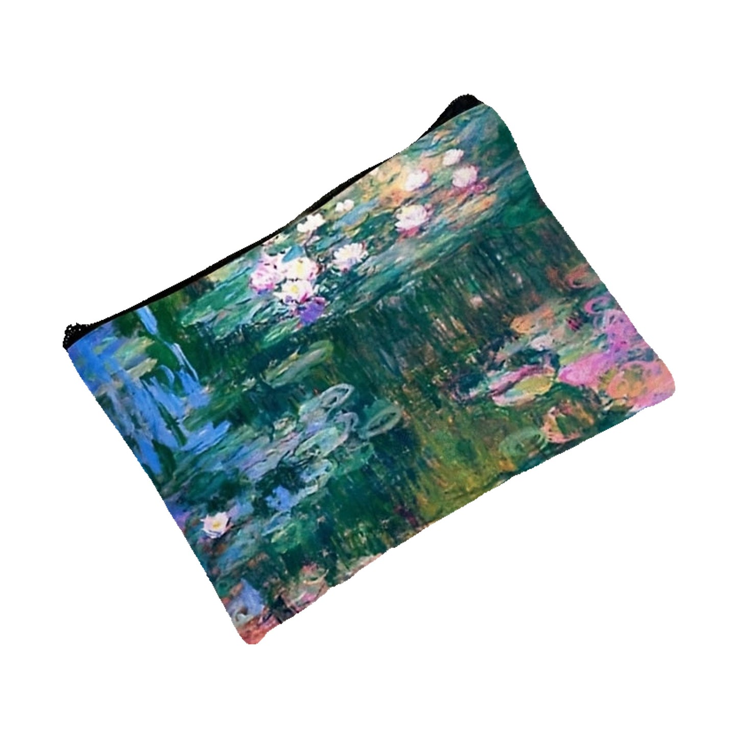 Pochette Ninfea di Monet  in poliestere - 40×35 cm