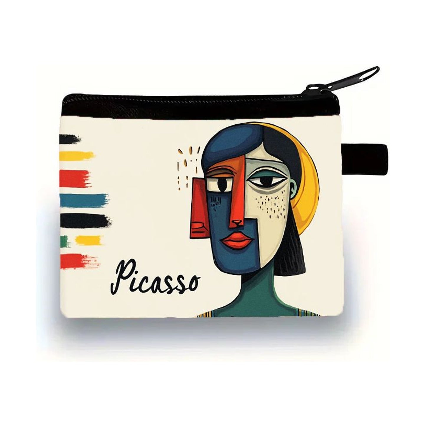 Pochette Chic homage a Pablo in tela - 14×11 cm