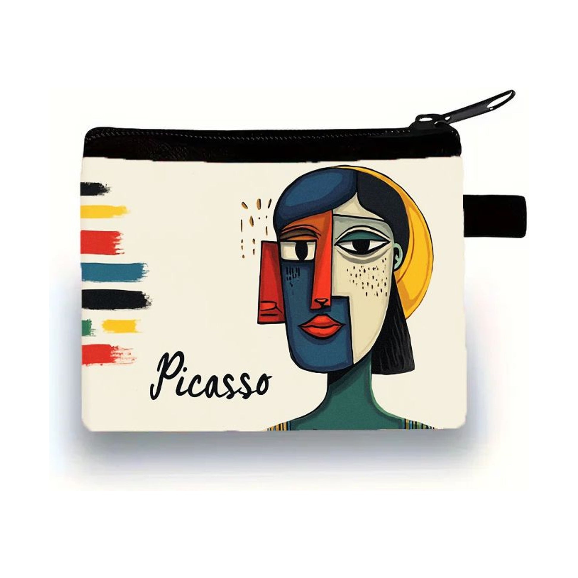 Pochette Chic homage a Pablo in tela - 14×11 cm