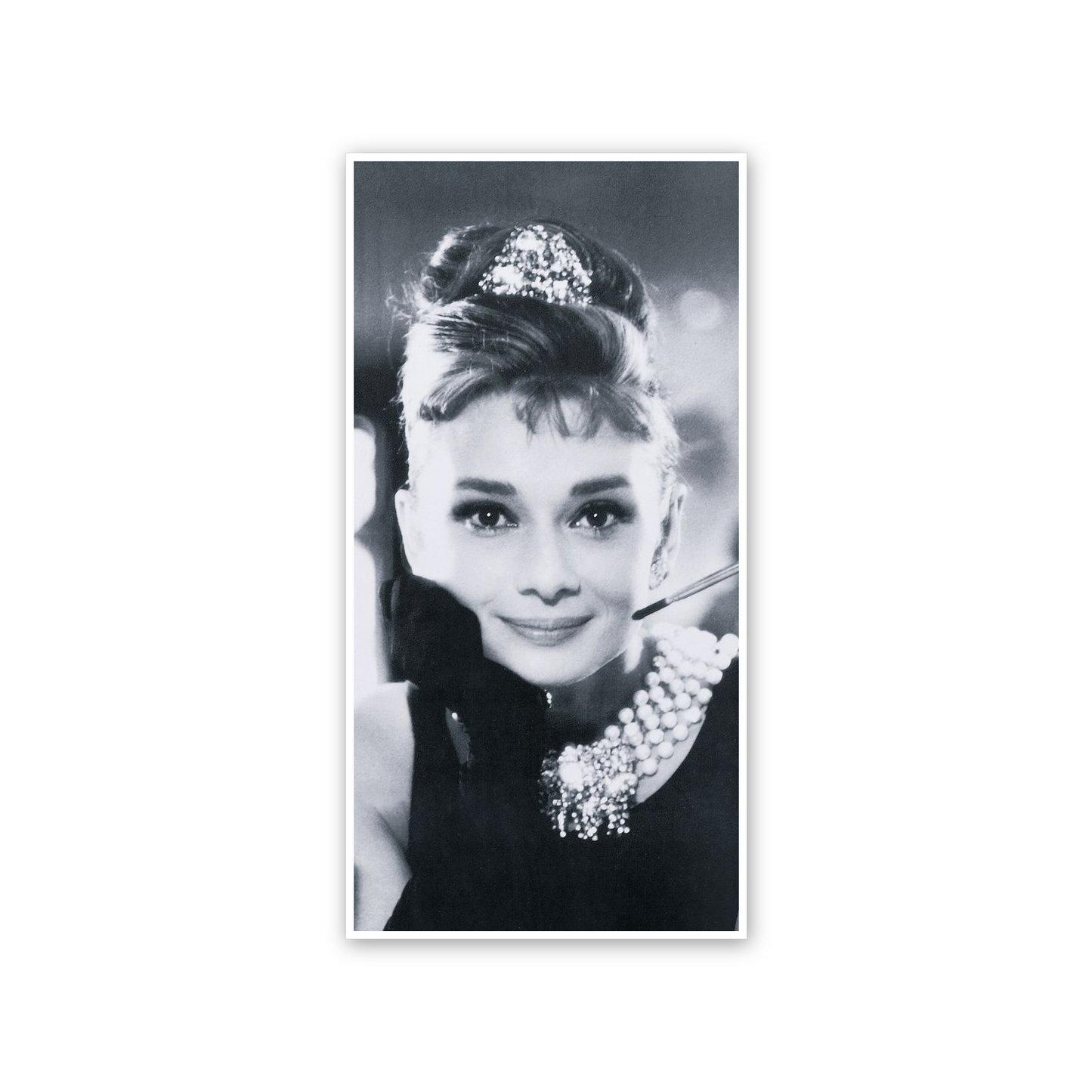 Homage to Audrey - Colazione da Tiffany cm 50x100