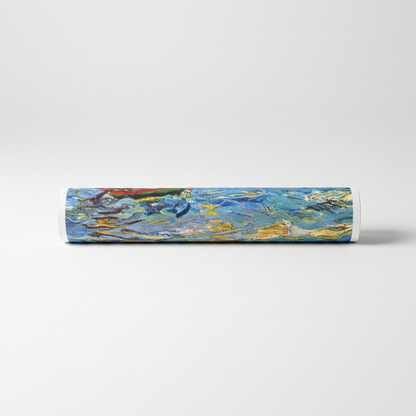 Homage to Van Gogh - The sea at Saintes-Maries - cm 52x52 - Poster