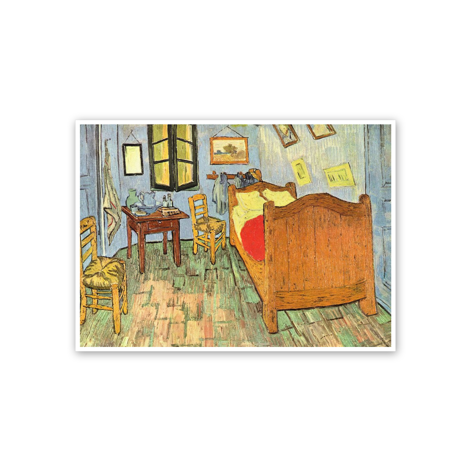 Homage to Van Gogh - Van Gogh's Bedroom cm 70x50
