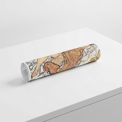 Homage to Schiele - The Embrace - cm 72x52 - Poster