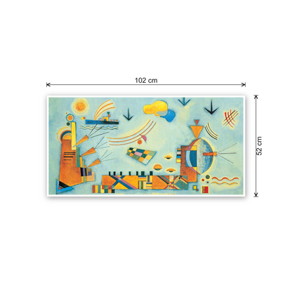 Homage to Kandinsky - Sweet event cm 100x50 - misure