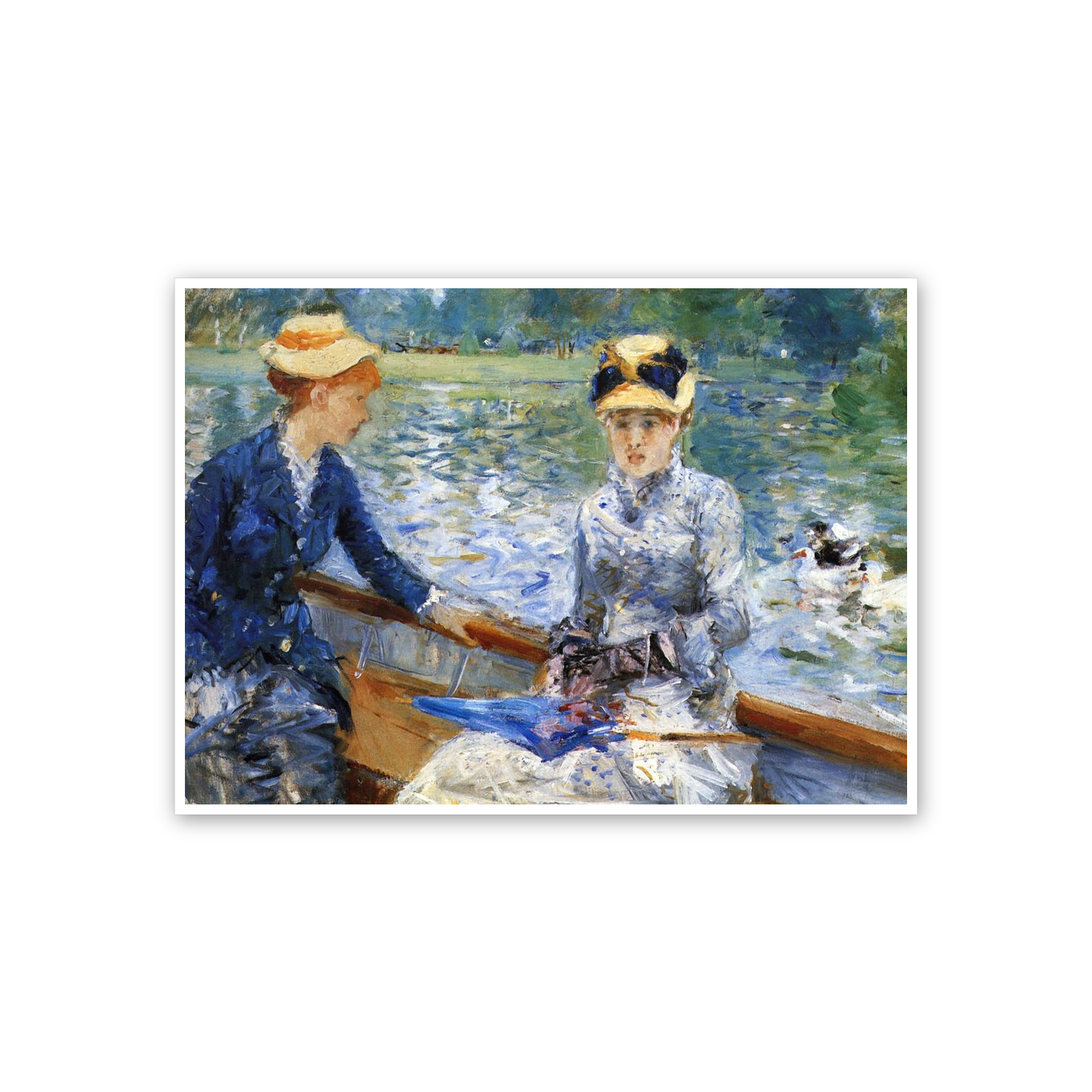 Homage to Renoir - Summer day cm 70x50