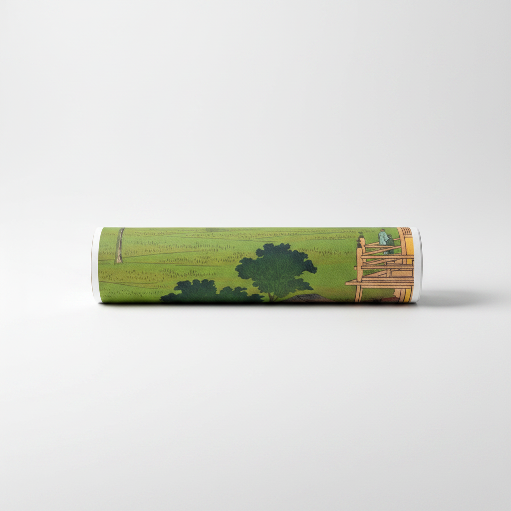 Homage to Hiroshige - Rakan Temple - cm 52x72 - Poster