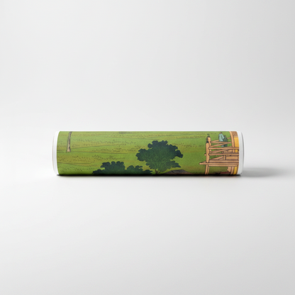 Homage to Hiroshige - Rakan Temple - cm 52x72 - Poster
