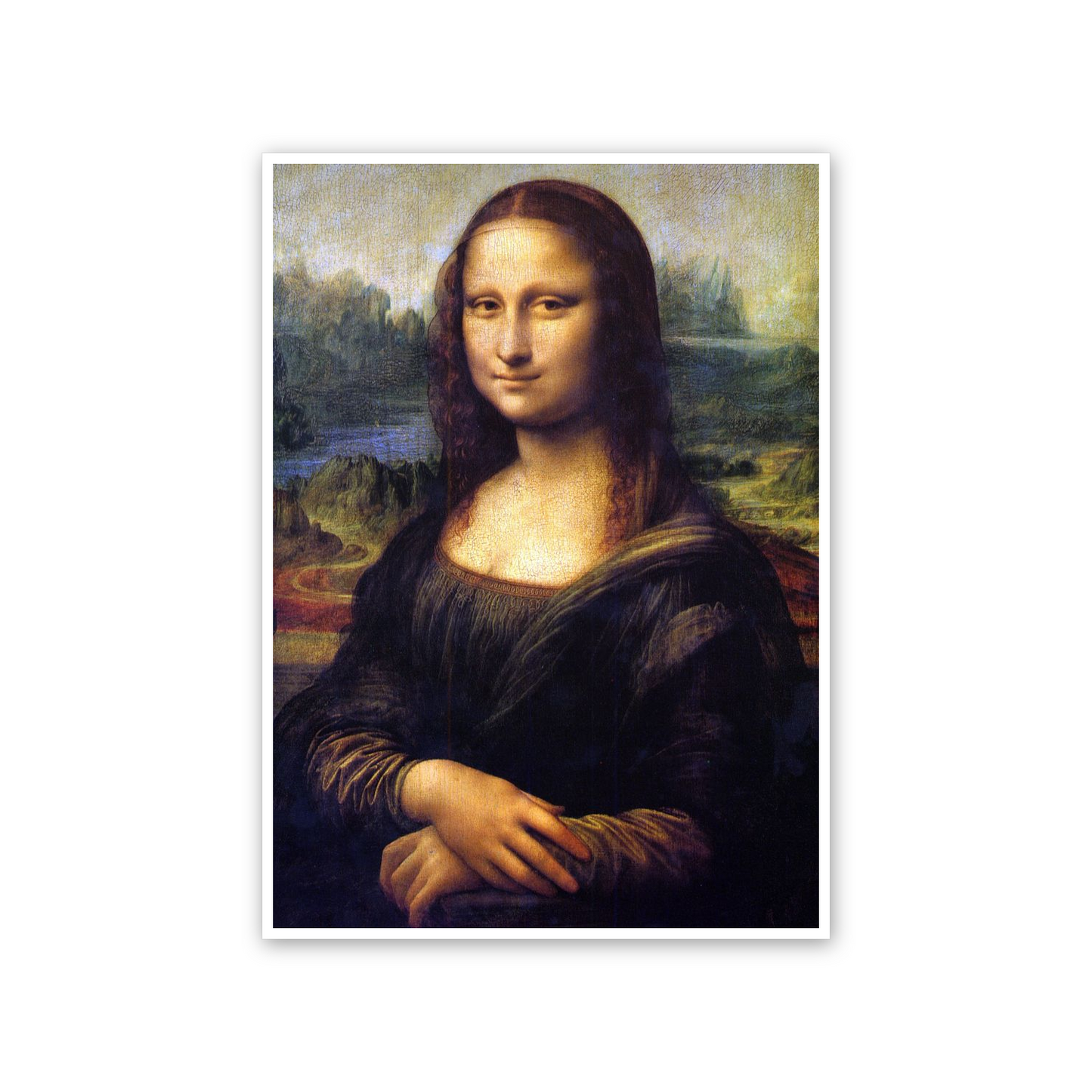 Homage to Leonardo - Mona Lisa cm 50x70