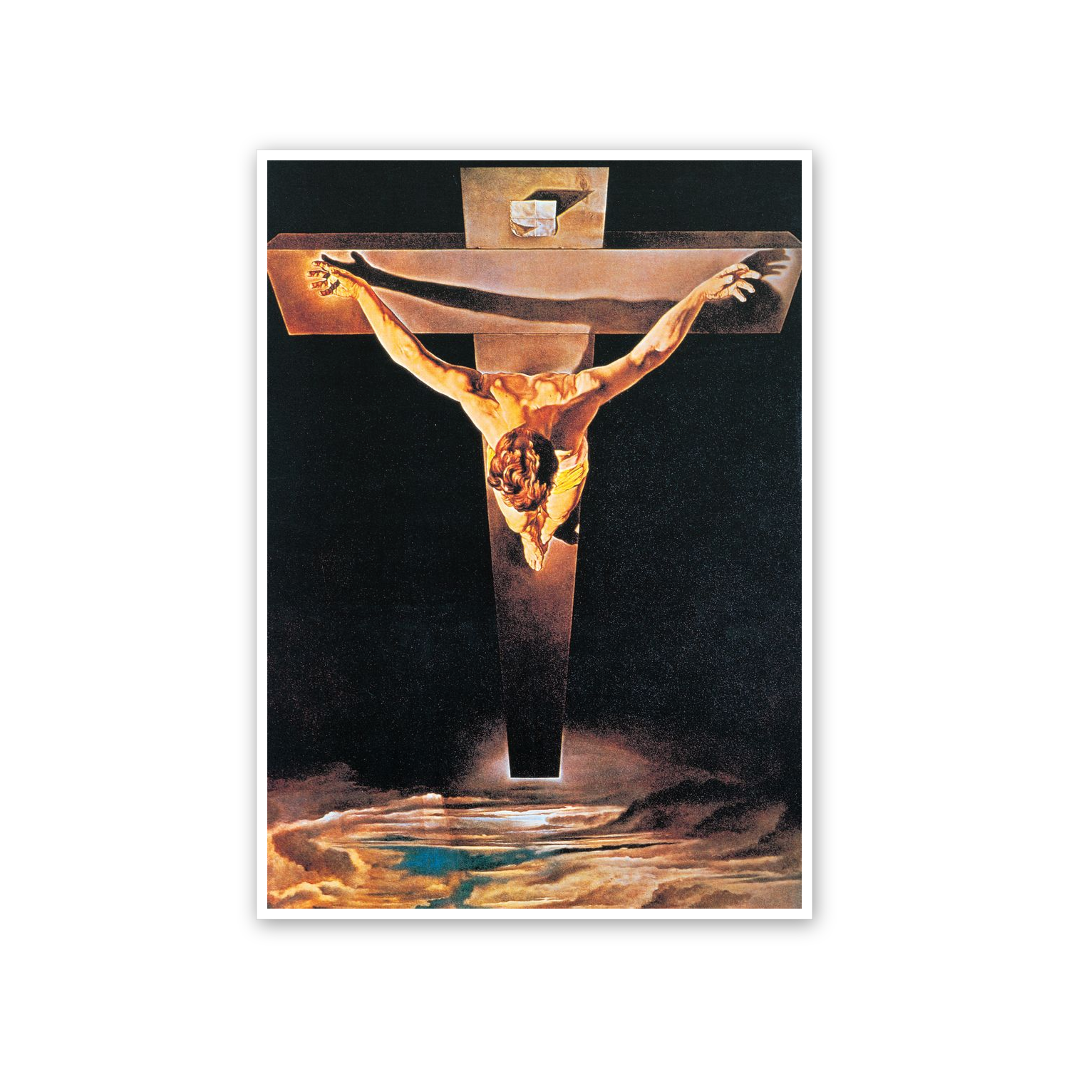Homage to Dalì - The Sanctification of John through Christ, 1951 cm 50x70