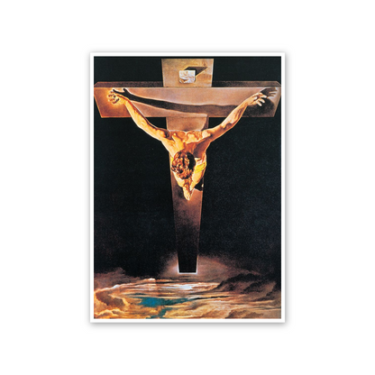 Homage to Dalì - The Sanctification of John through Christ, 1951 cm 50x70