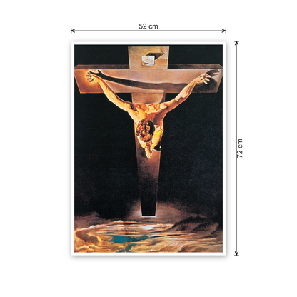 Homage to Dalì - The Sanctification of John through Christ, 1951 cm 50x70 - misure