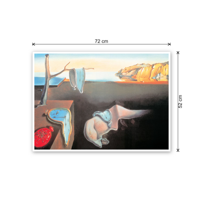 Homage to Dalì - Persistence of Memory cm 70x50 - misure