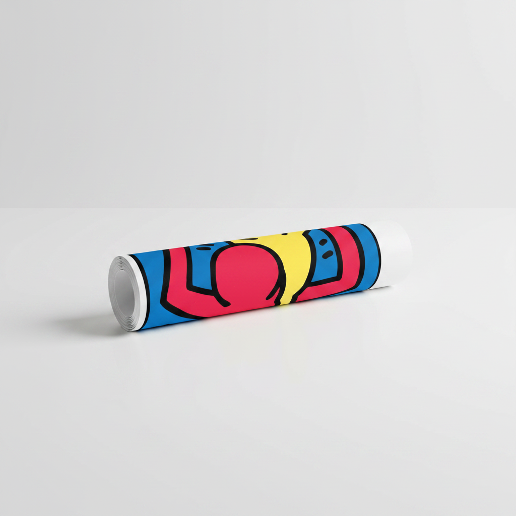 Homage to Haring - Untitled, 1987 - cm 52x52 - Poster