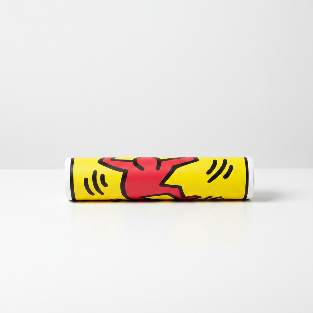 Homage to Haring - Untitled, 1987 - cm 52x52 - Poster