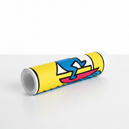 Homage to Haring - Untitled, 1987 - cm 52x52 - Poster