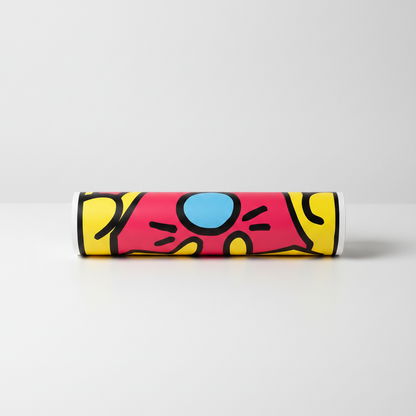 Homage to Haring - Untitled, 1988 - cm 52x52 - Poster