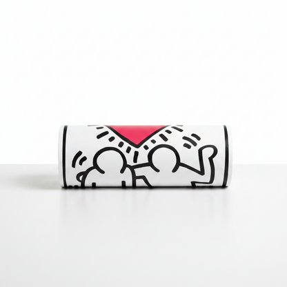 Homage to Haring - Untitled, Wedding Invitation - cm 52x52 - Poster
