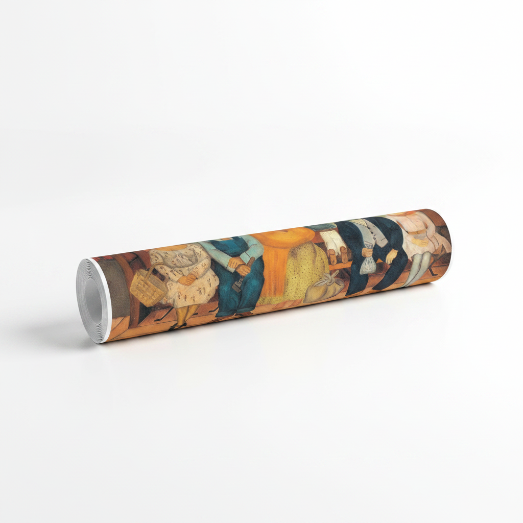Homage to Frida - The Bus - cm 102x52 - Poster