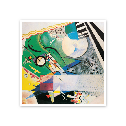 Homage to Kandinsky - Mod. 236 Open Green, 1923 cm 50x50