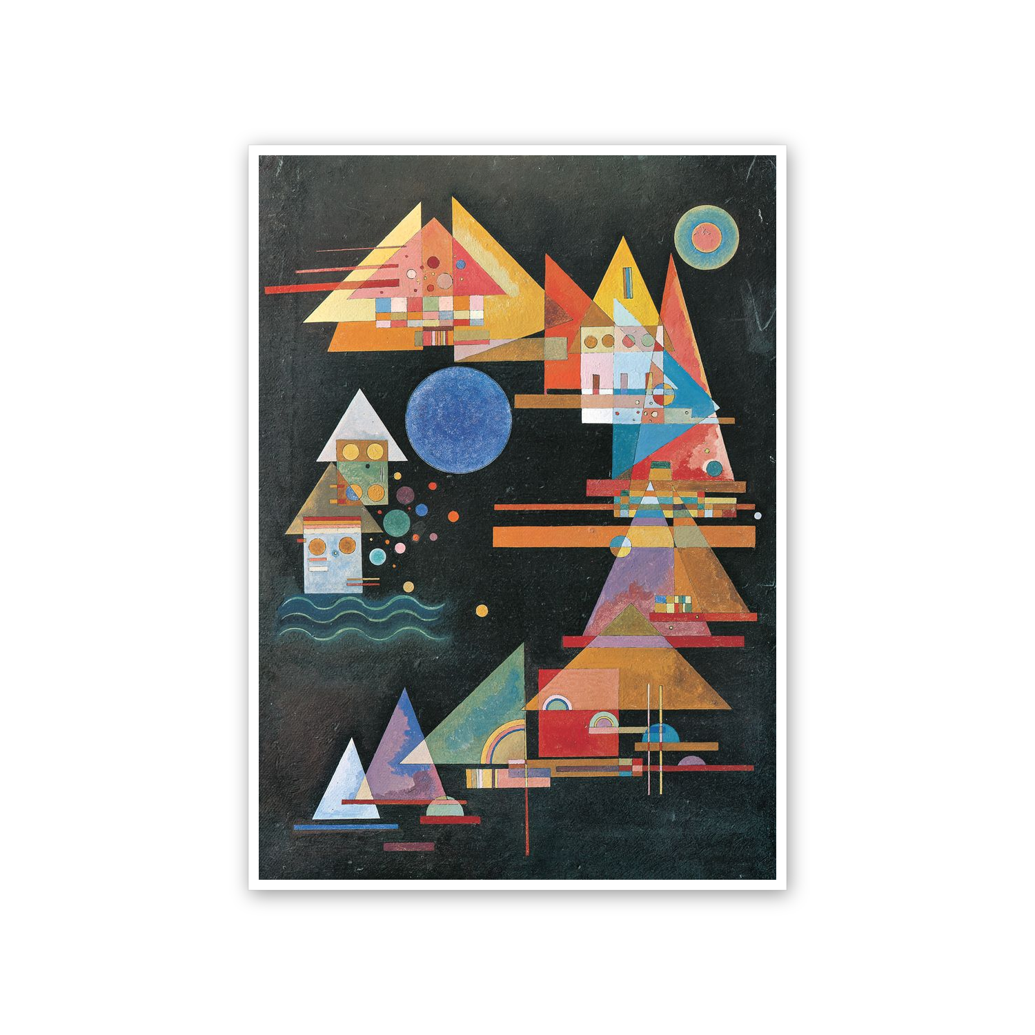 Homage to Kandinsky - Arched Peaks cm 50x70