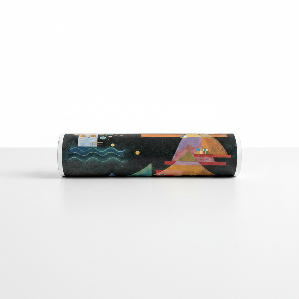 Homage to Kandinsky - Arched Peaks - cm 52x72 - Poster