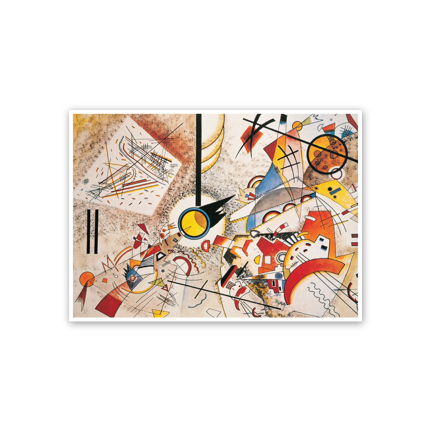 Homage to Kandinsky - Sans titre, 1923 cm 70x50