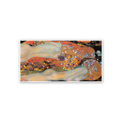 Homage to Klimt - Water Snakes cm 100x50