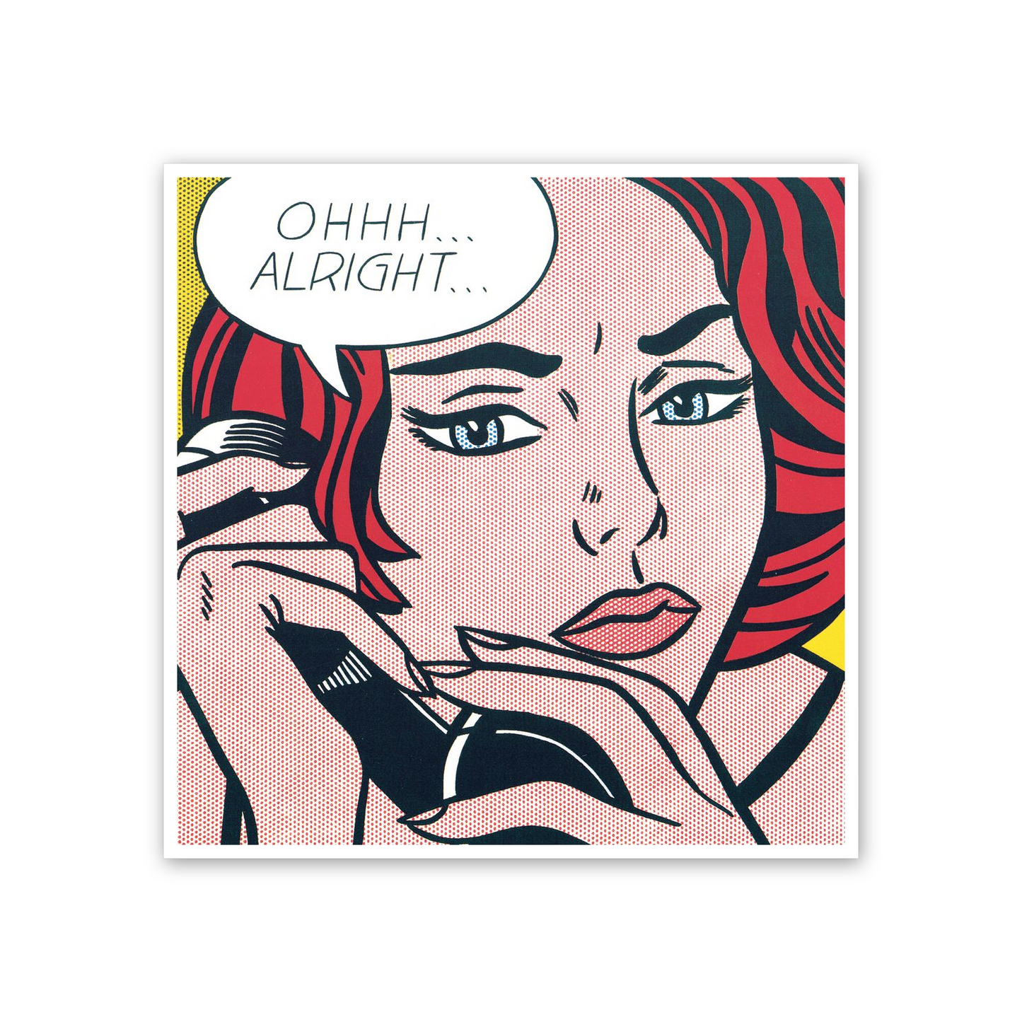 Homage to Lichtenstein - Ohhh... Alright..., 1964 cm 50x50