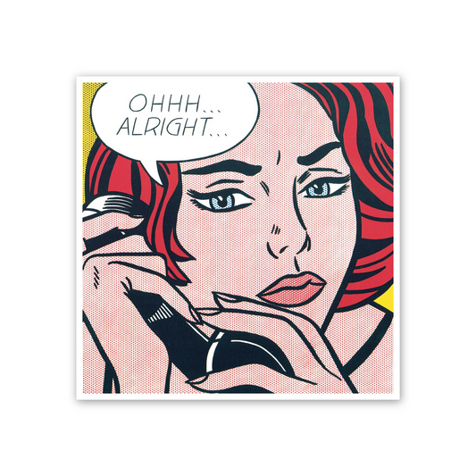 Homage to Lichtenstein - Ohhh... Alright..., 1964 cm 50x50