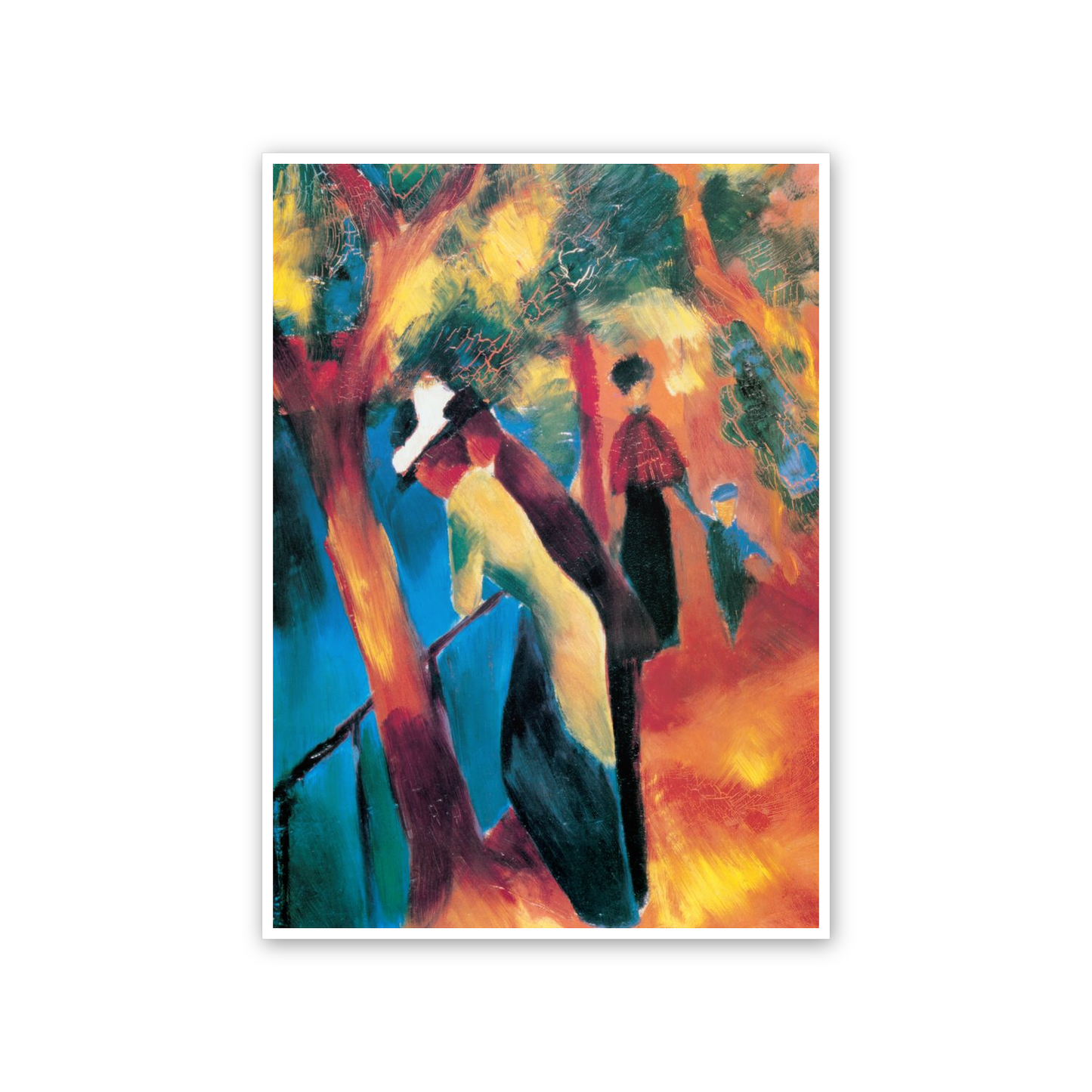 Homage to Macke - Sunlit cm 50x70