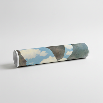 Homage to Magritte - La Grande Famille - cm 52x52 - Poster