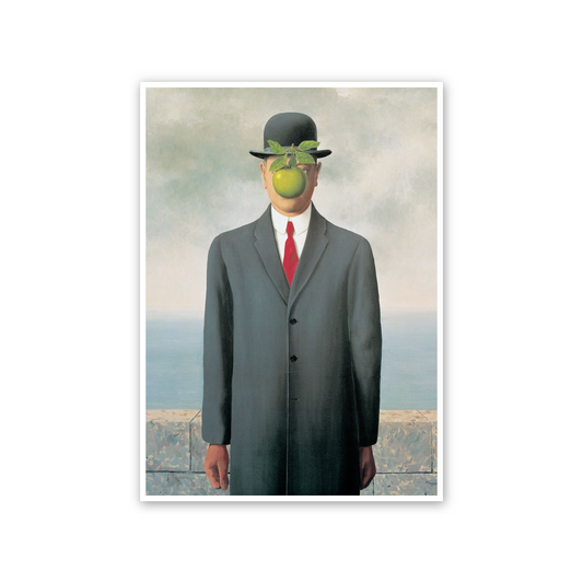 Homage to Magritte - Les Fils De l'Homme cm 50x70