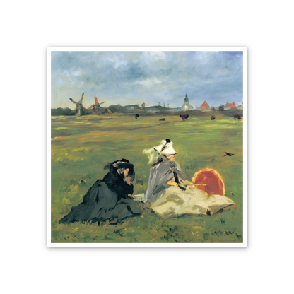 Homage to Manet - Les Hirondelles cm 50x50
