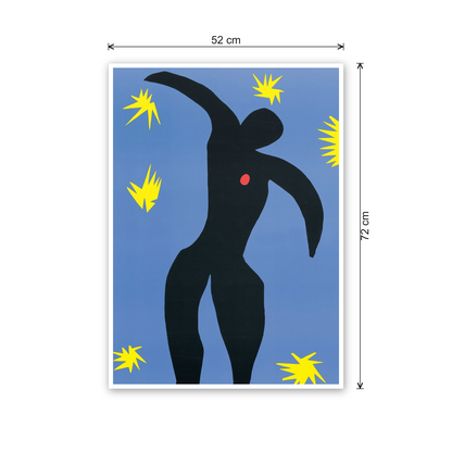 Homage to Matisse - Icaro cm 50x70 - misure