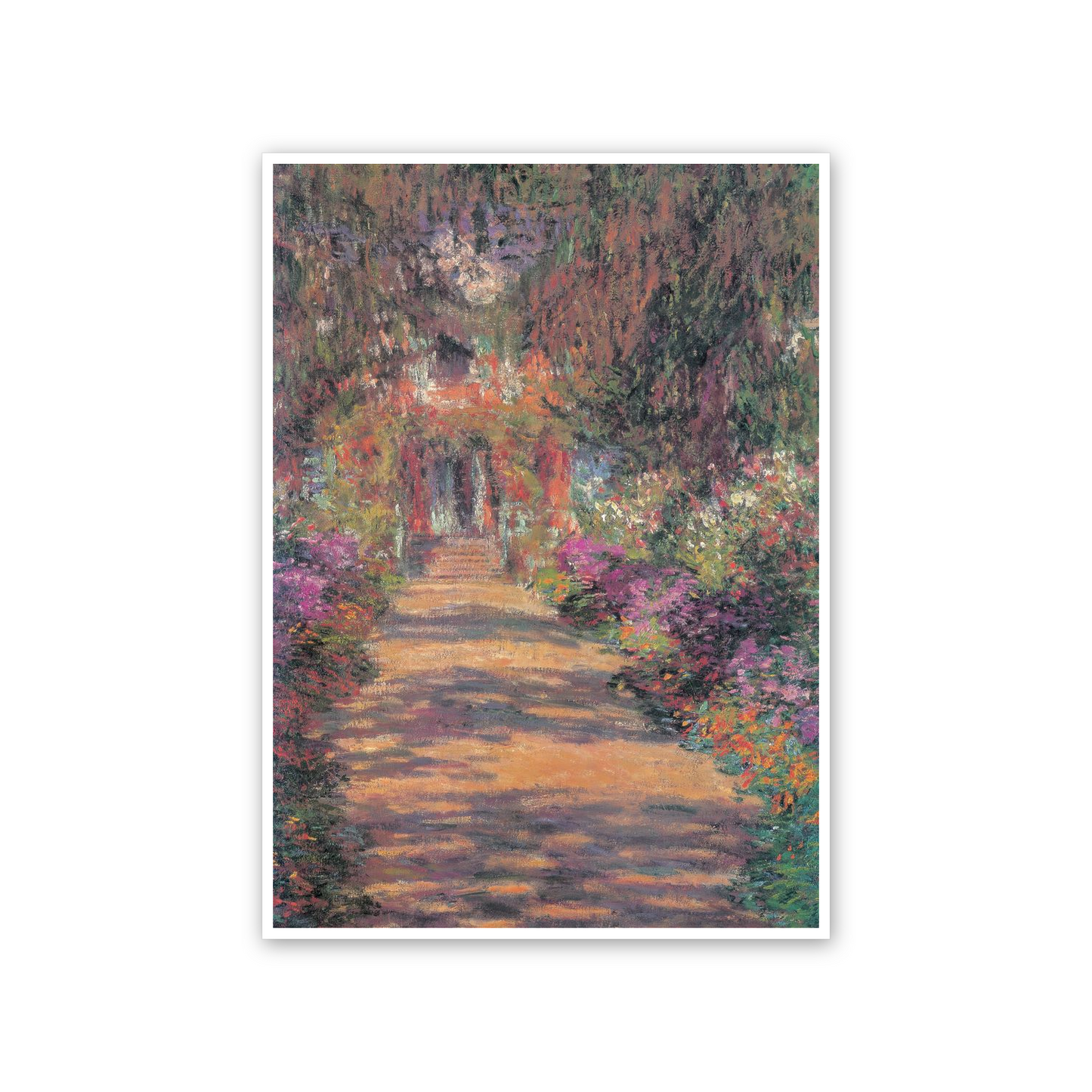 Homage to Monet - Une Alle Du Jardin De Giverny cm 50x70