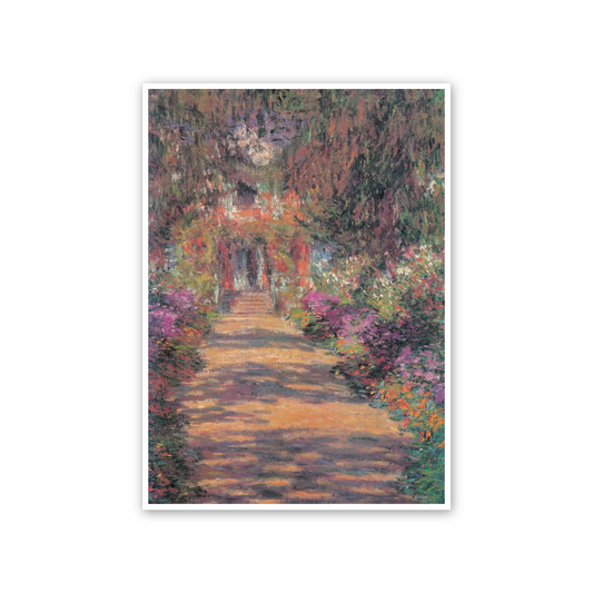 Homage to Monet - Une Alle Du Jardin De Giverny cm 50x70
