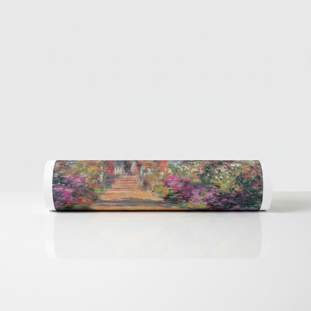 Homage to Monet - Une Alle Du Jardin De Giverny - cm 52x72 - Poster