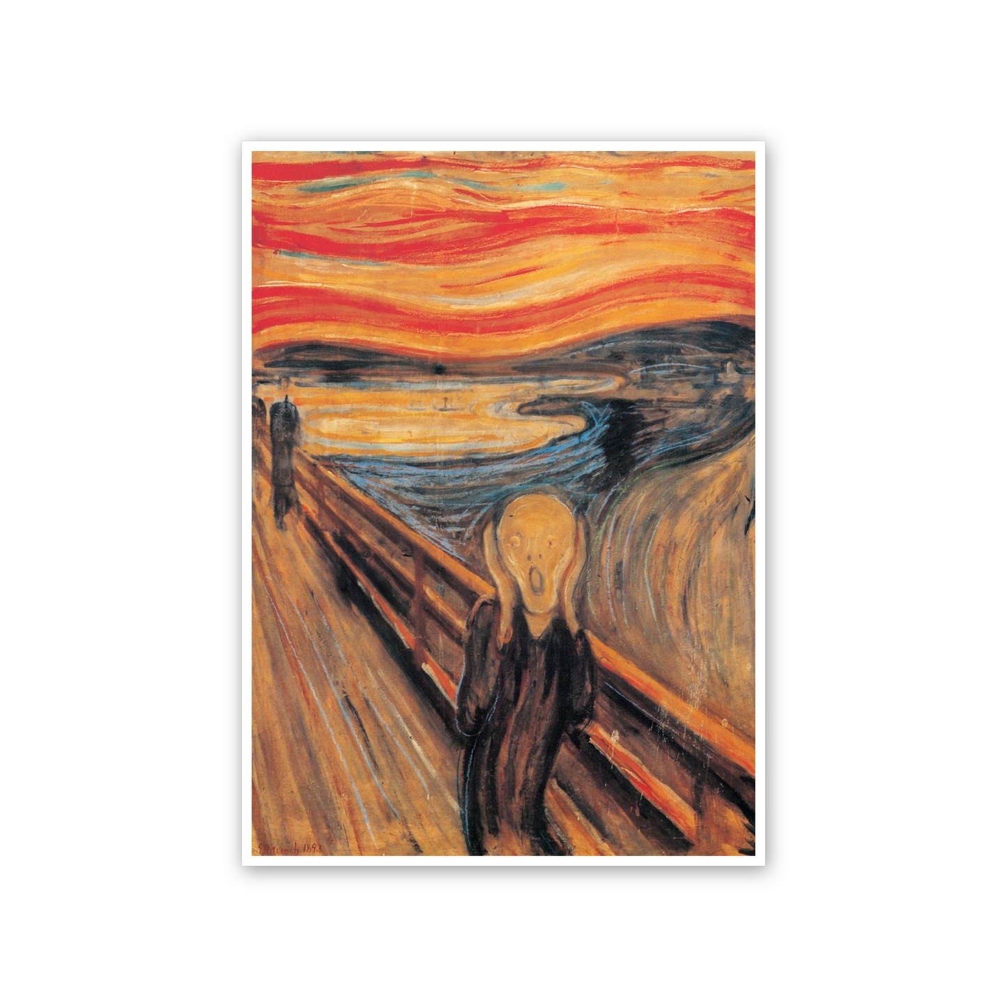 Homage to Munch - The Scream cm 50x70