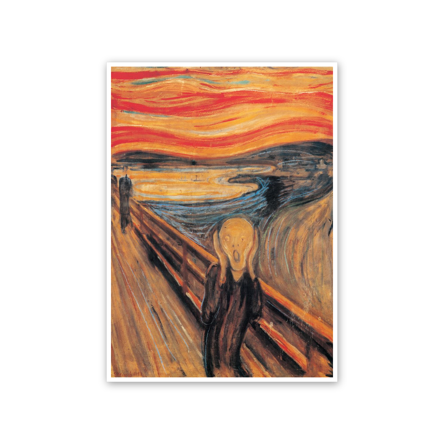Homage to Munch - The Scream cm 50x70