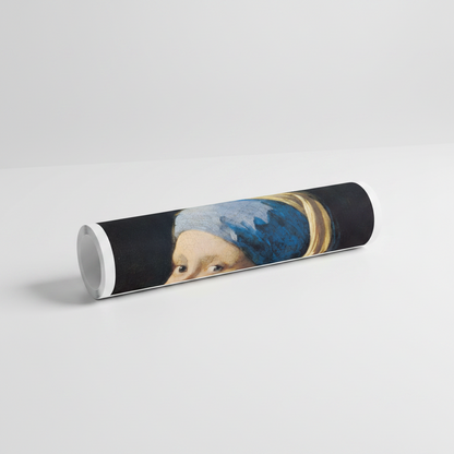 Homage to Vermeer - Girl with a Pearl Earring - cm 52x72 - Poster