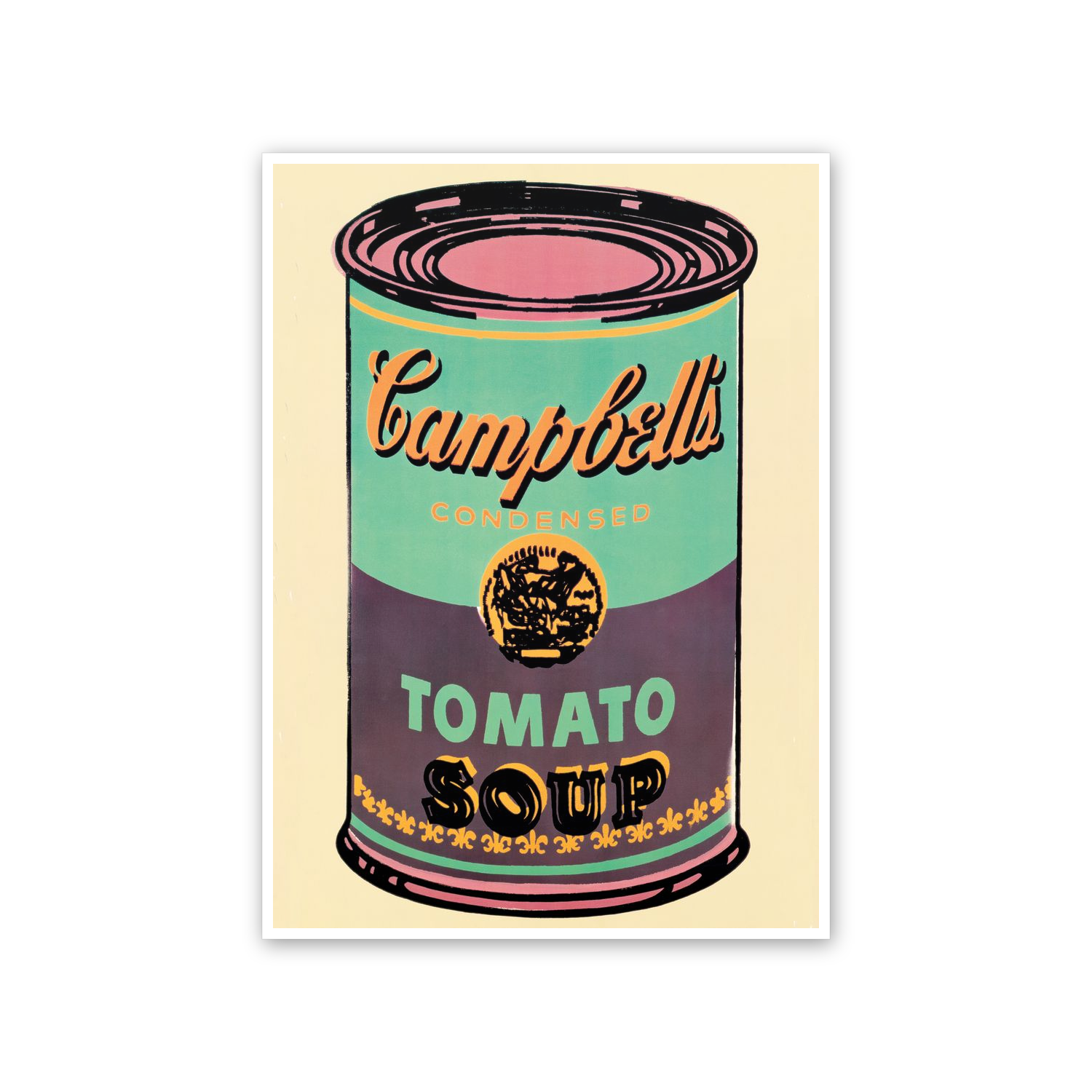 Homage to Warhol - Campbell's Soup Can, 1965 cm 50x70
