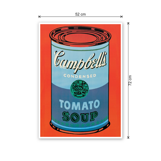 Homage to Warhol - Campbell's Soup Can, 1965 cm 50x70 - misure