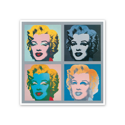 Homage to Warhol - Marilyns 1967 cm 50x50