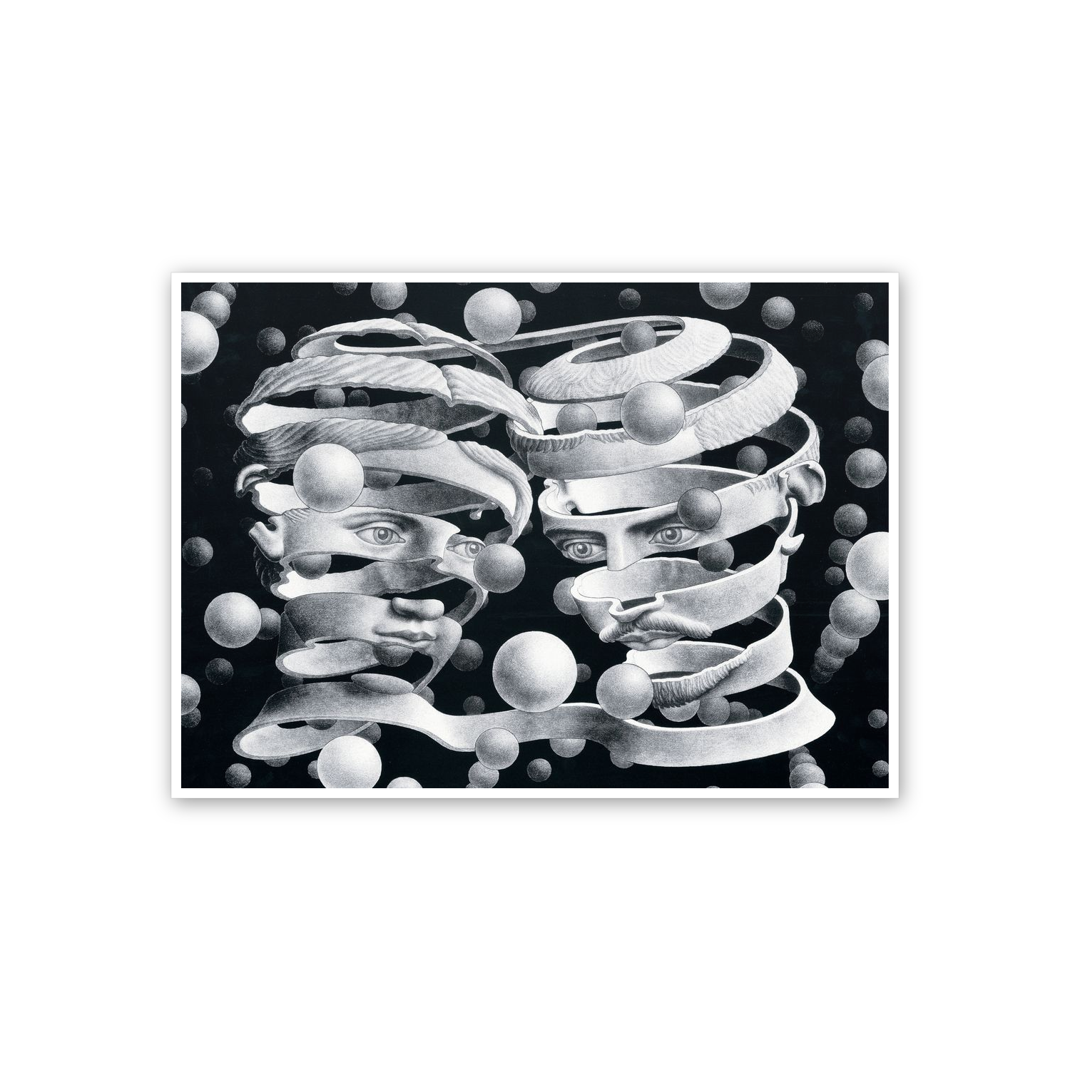 Homage to Escher - Bond Of Union, 1956 cm 70x50