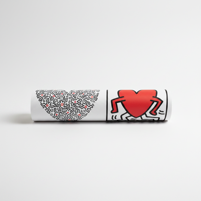 Homage to Haring - Untitled - cm 102x52 - Poster