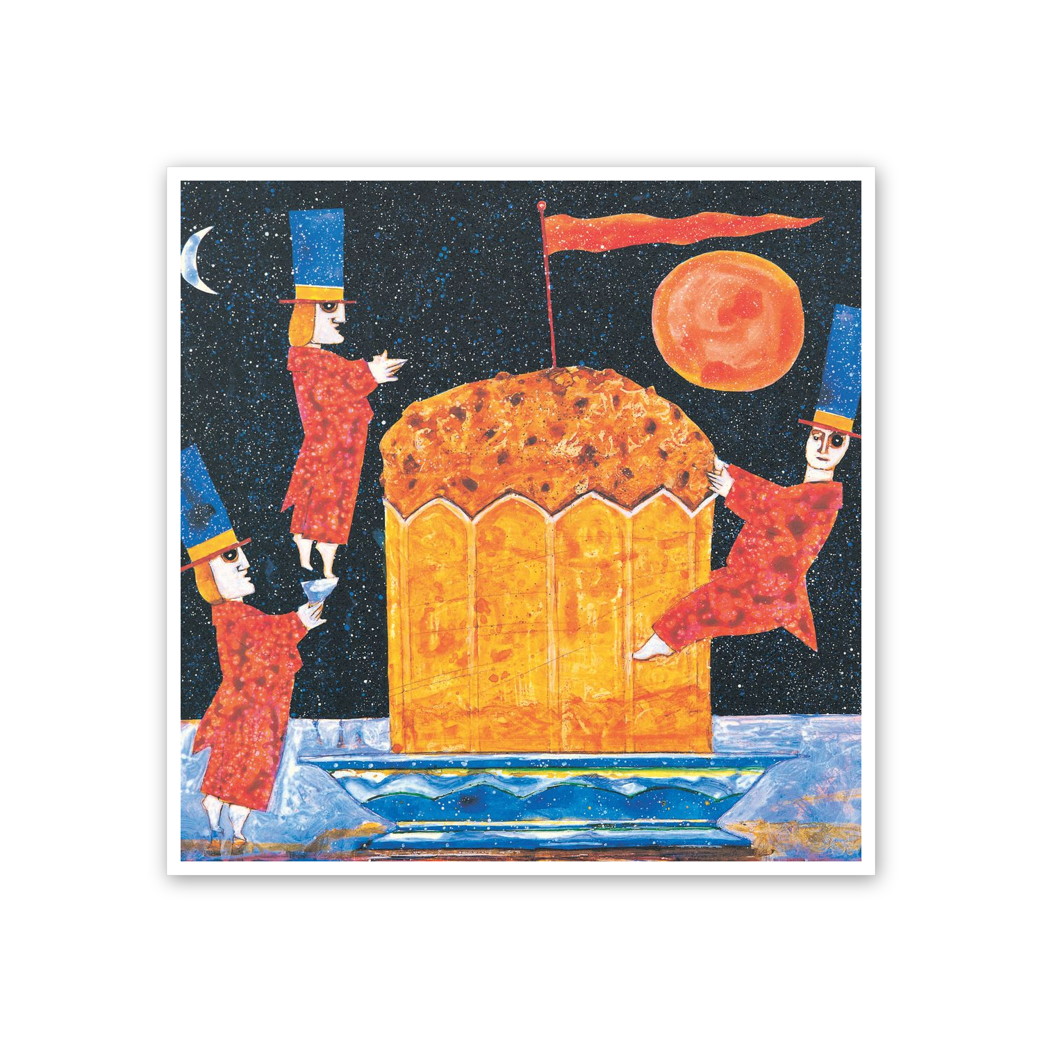 Homage to Musante - The Panettone cm 50x50