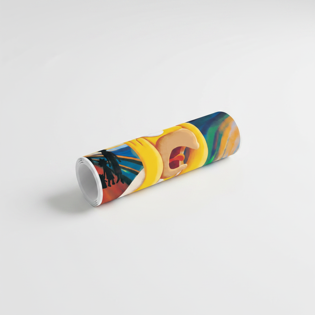 Homer the scream - cm 52x72 - Poster