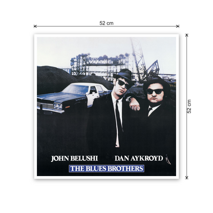 The Blues Brothers cm 50x50 - misure